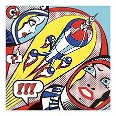 Draw with felt-tip pens Roy Lichtenstein