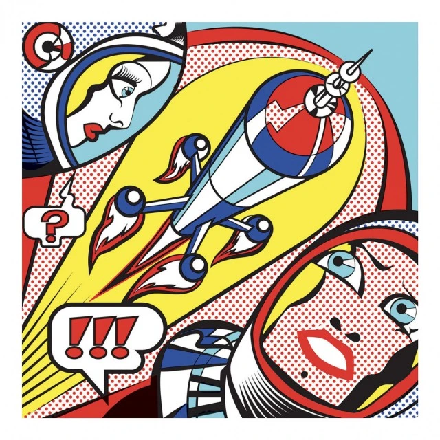 Нарисувай с флумастери Roy Lichtenstein