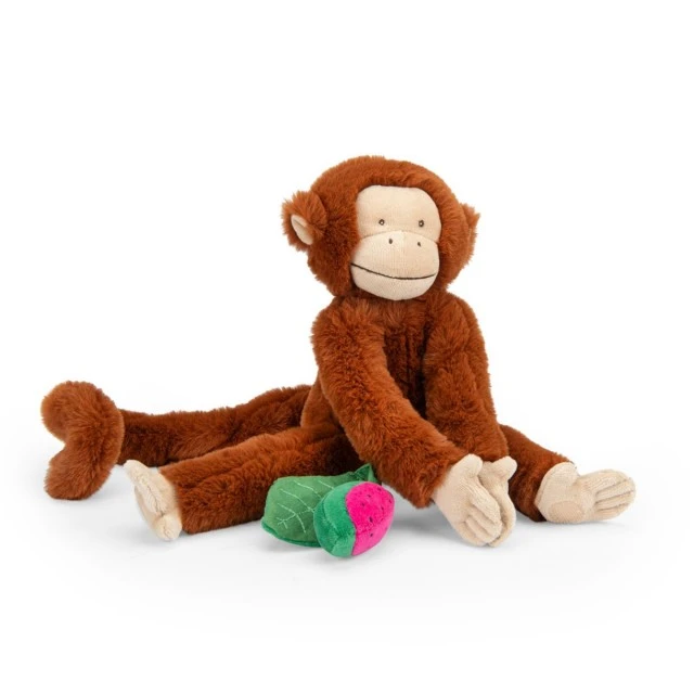 Soft toy hanging monkey