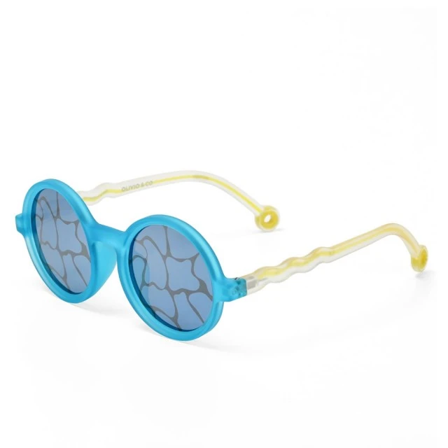 Children’s round sunglasses from 3 to 5 years old Olivio&Co Turquoise color