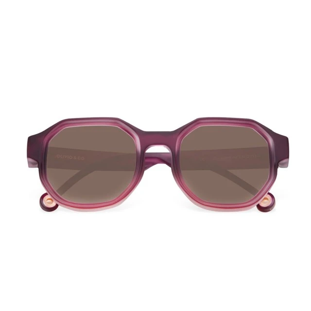 Sunglasses creative D Olivio&Co Raspberry color