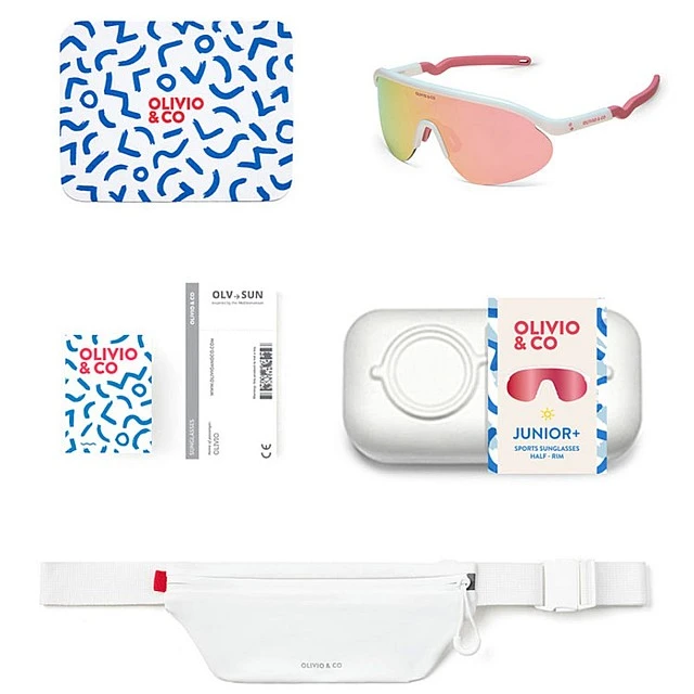 Children’s sports sunglasses from 7 to 12 years old Olivio&Co Color pink