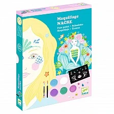 Pearl face makeup butterfly Djeco