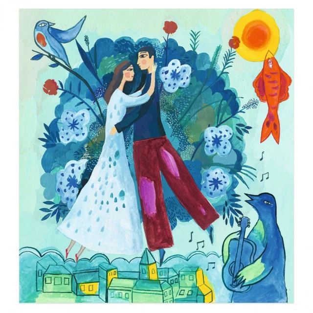 Нарисувай с акварел Marc Chagall