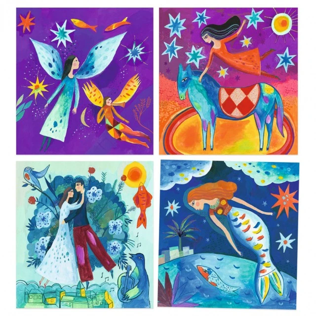 Нарисувай с акварел Marc Chagall