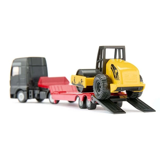 Toy truck Man with road roller
