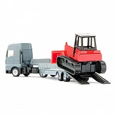 Toy truck Man with bulldozer