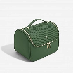 Large Stackers toiletry bag Color green