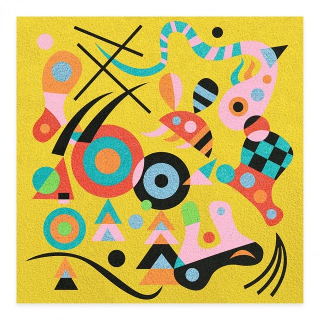 Оцвети с пясък Wassily Kandinsky