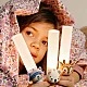 Children's lamp with magnet THE ZOOFAMILY Raccoon motif