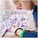 Silicone coloring pad with 5 markers van dream