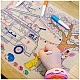 Silicone coloring pad with 5 markers van dream