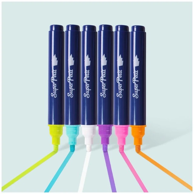 Markers for windows and mirrors 6pcs. SuperPetit