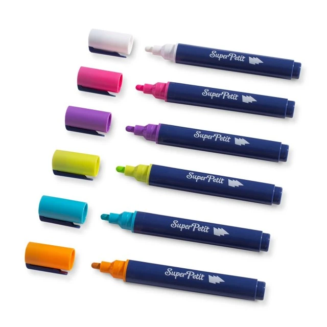 Markers for windows and mirrors 6pcs. SuperPetit