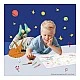 Silicone coloring pad with 5 markers The Little Prince