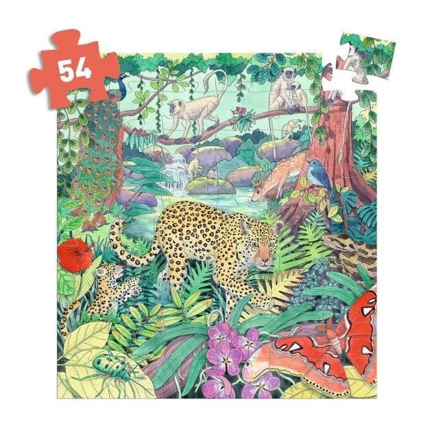 Indian forest puzzle Djeco 54 pieces