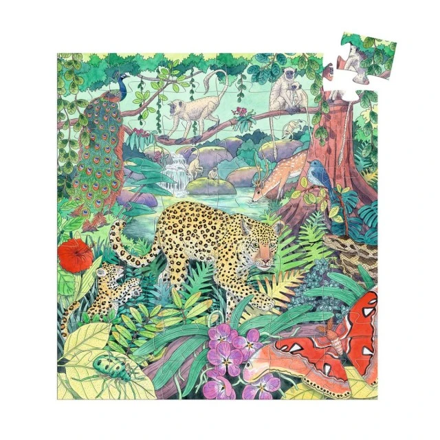 Indian forest puzzle Djeco 54 pieces