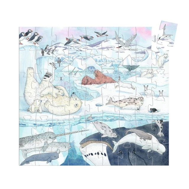 Puzzle polar softness Djeco 54 pieces