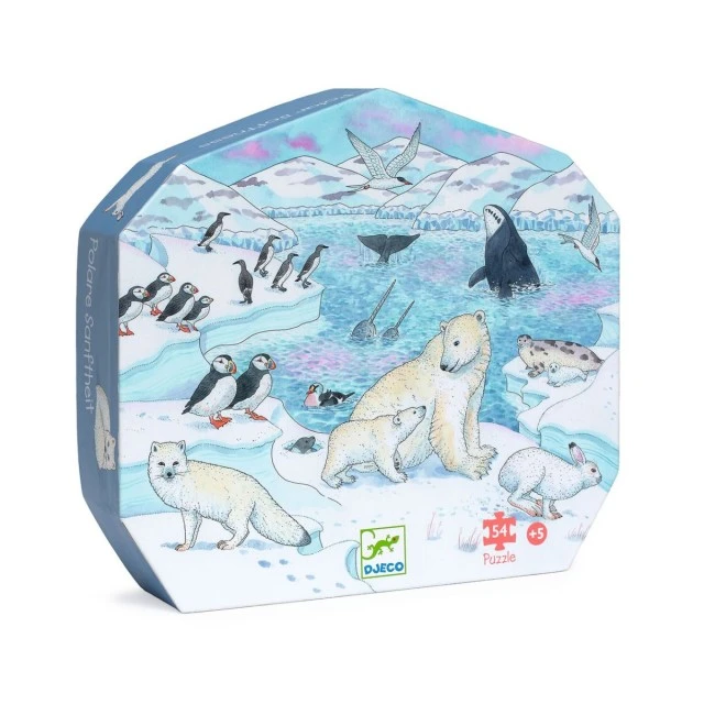 Puzzle polar softness Djeco 54 pieces
