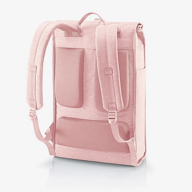 Urban rolltop backpack Reisenthel Color light pink