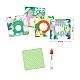 Watercolour pictures garden babies animals Djeco