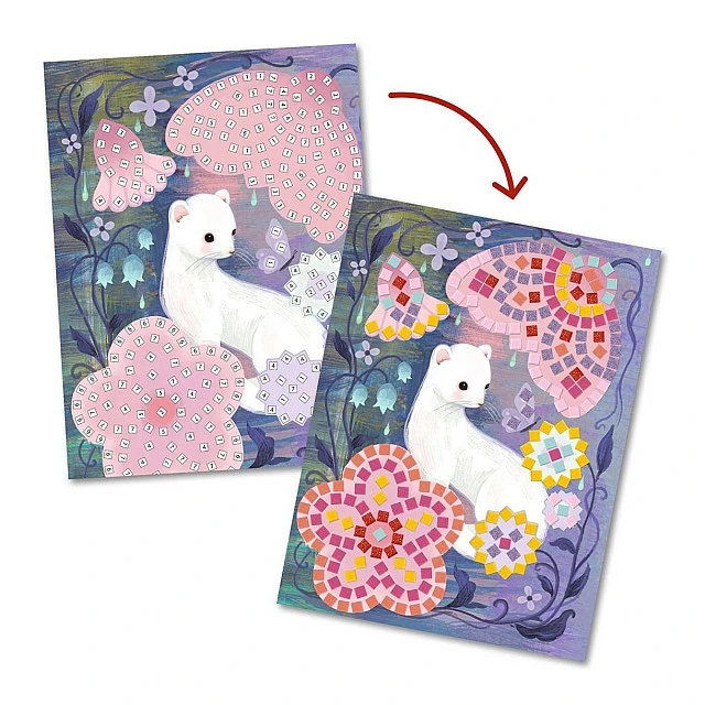 Djeco magic forest mosaic