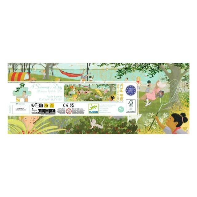 Puzzle Summer Day 350 pieces Djeco