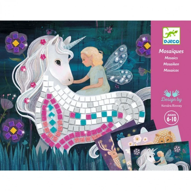 Fairy tale creatures mosaic
