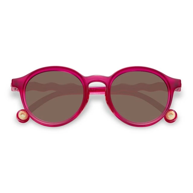 Children's oval sunglasses from 3 to 5 years old. Olivio&amp;Co Raspberry color