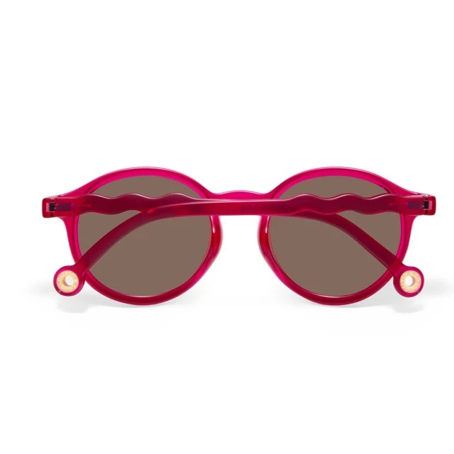 Children's oval sunglasses from 3 to 5 years old. Olivio&amp;Co Raspberry color