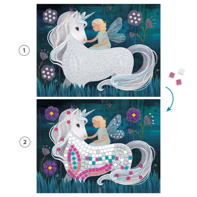 Fairy tale creatures mosaic
