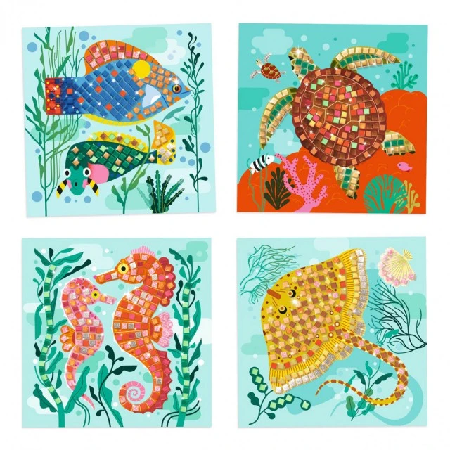 Mosaic caribbean inhabitants