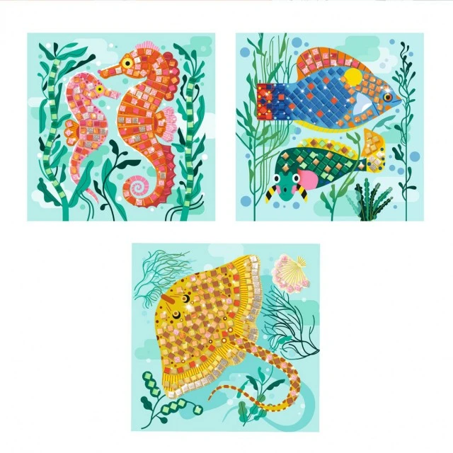 Mosaic caribbean inhabitants