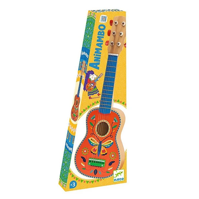 Animambo Djeco six-string metal guitar