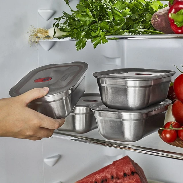 Комплект кутии за храна 3х900мл Meal Prep Black+Blum