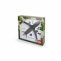 Toy military plane and accessories