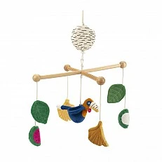 Moulin Roty Mawa musical bed carousel