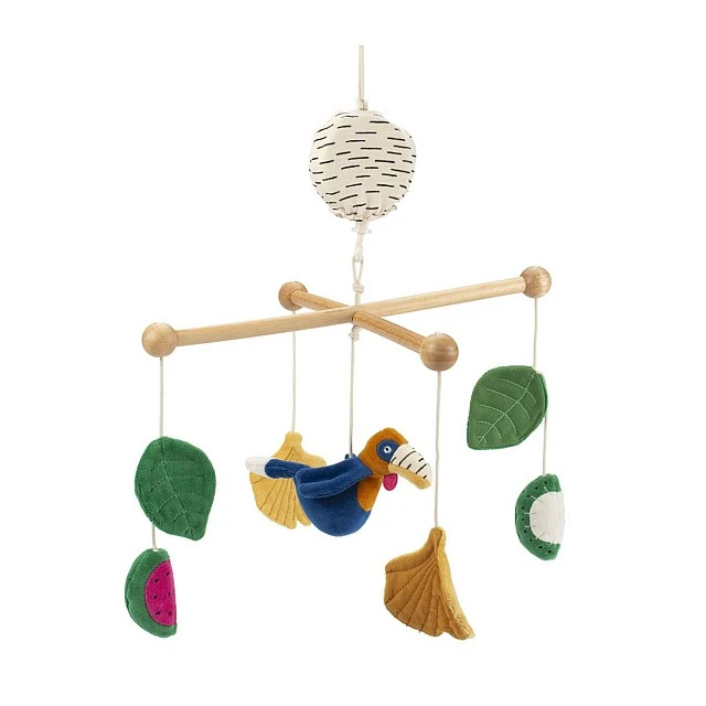 Moulin Roty Mawa musical bed carousel