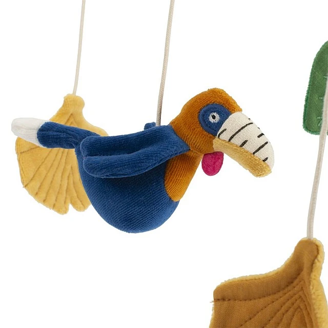 Moulin Roty Mawa musical bed carousel