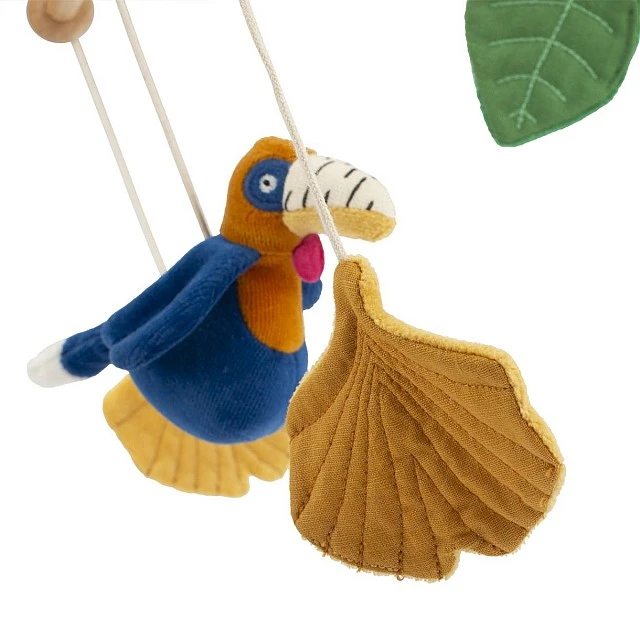 Moulin Roty Mawa musical bed carousel