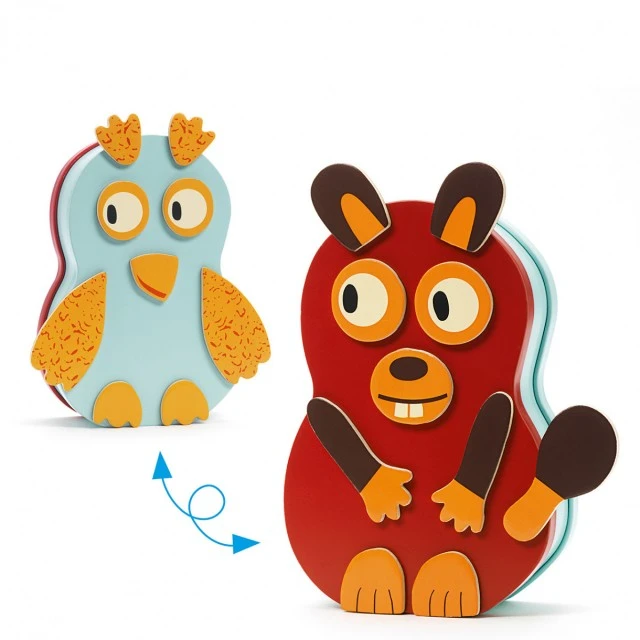 Игра с магнити животни