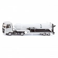 MAN truck toy with ESA space rocket