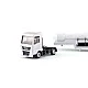 MAN truck toy with ESA space rocket