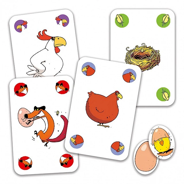 Игра с карти piou piou