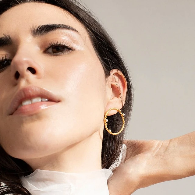 Circular Guspira Joidart Earrings