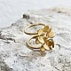 Arai gold plated Joidart ring size 16