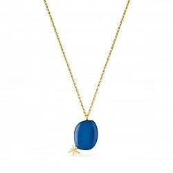 Necklace MIRO Blue Joidart