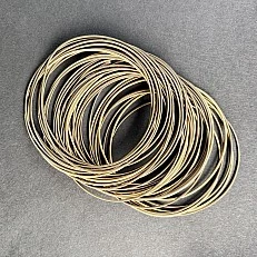 Bronze&amp;Gold bracelet color bronze and gold La Mollla Size 20cm