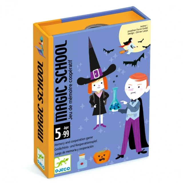 Magic school card game
