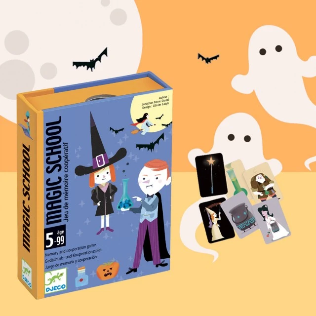 Magic school card game
